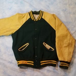 Vintage 60s Blank Varsity Letterman